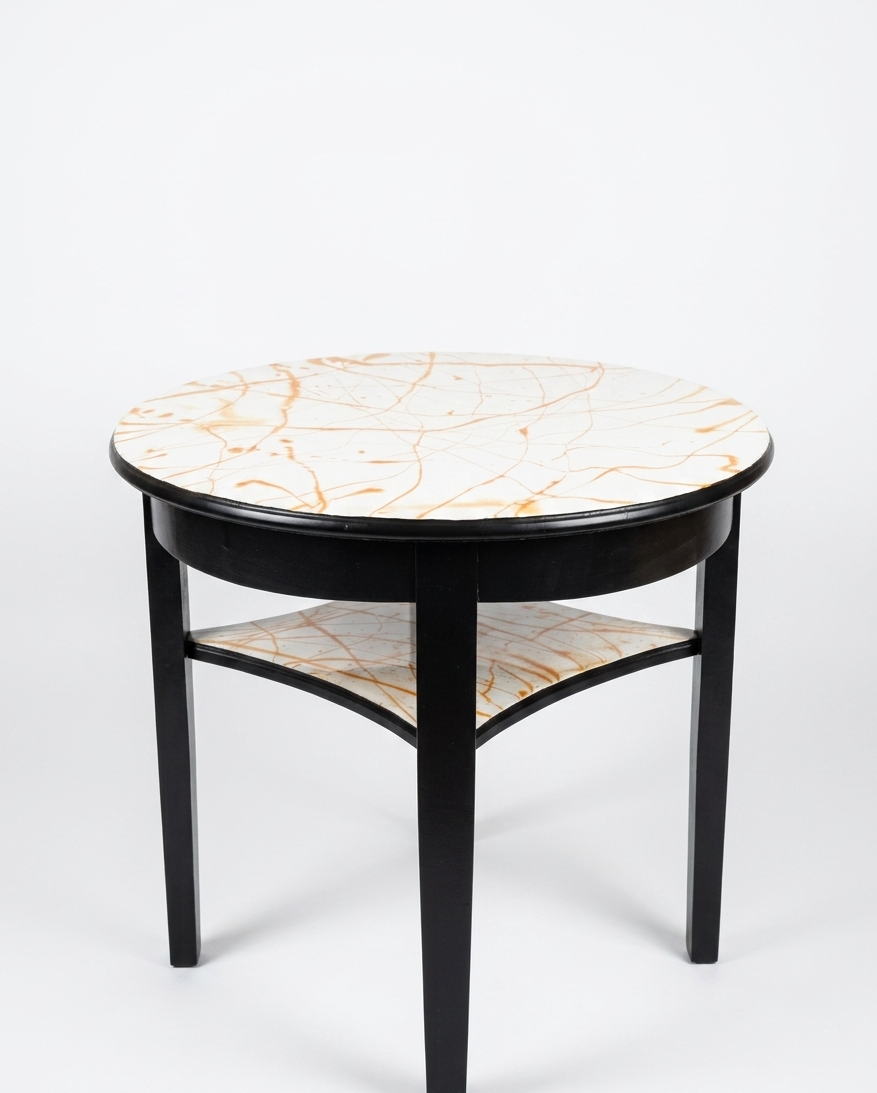 Măsuță de Cafea „Golden Marble” – Colecția Reborn