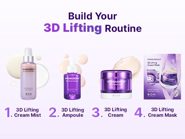 [Cardi B Pick] BIOHEAL BOH Probioderm 3D Lifting Cream 1.7 Fl Oz | Advanced Korean Facial Night Cream